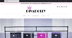 Desktop Screenshot of divadolly.com